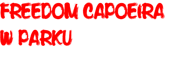 freedom capoeira  w parku 