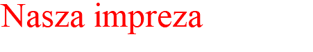 Nasza impreza